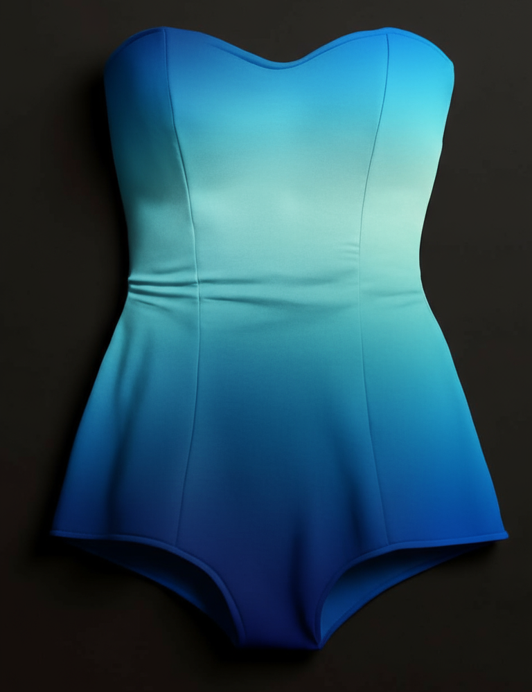 Strapless, skirtini
